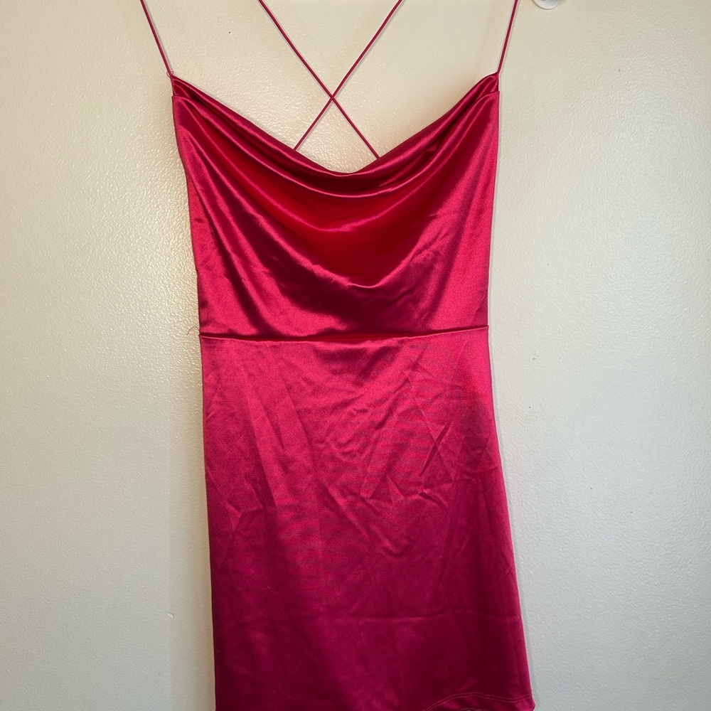 Windsor Pink Backless Dress